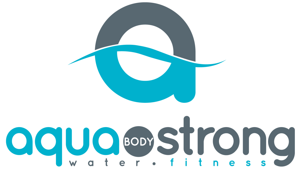 Logo oficial de Aqua Body Strong, partner mundial y proveedor de innovación para AUA FIT en Colombia.