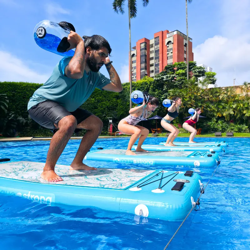 Clase de AquaBOARD en Cali AUA FIT